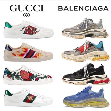 balenciaga vs gucci.